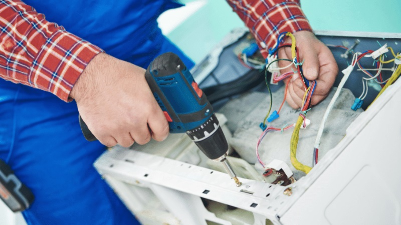 Kula Finlux Finlux çamaşır makinesi kart tamiri – Su almama arızası orijinal parça ile giderildi. - Teknik servis örneği